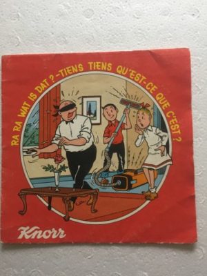 Knorr single Ra Ra wat is dat met boekje