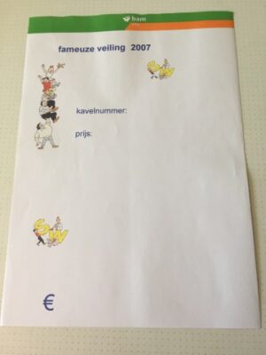 Veiling formulier fanclub 2007