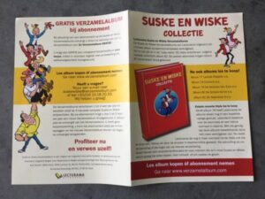 Folder Suske en Wiske collectie 2022