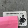 Lidmaatschap Pas Fanclub 2010